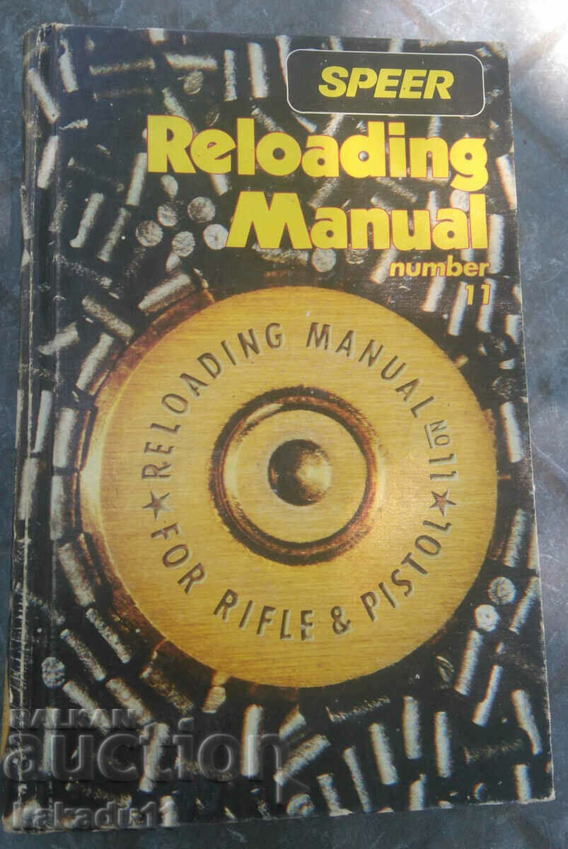 Speer reloading manual book