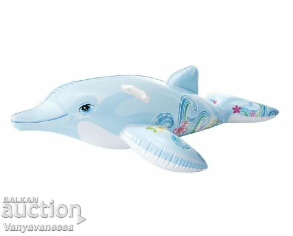 Intex Παιδικό φουσκωτό Ride On Dolphin
