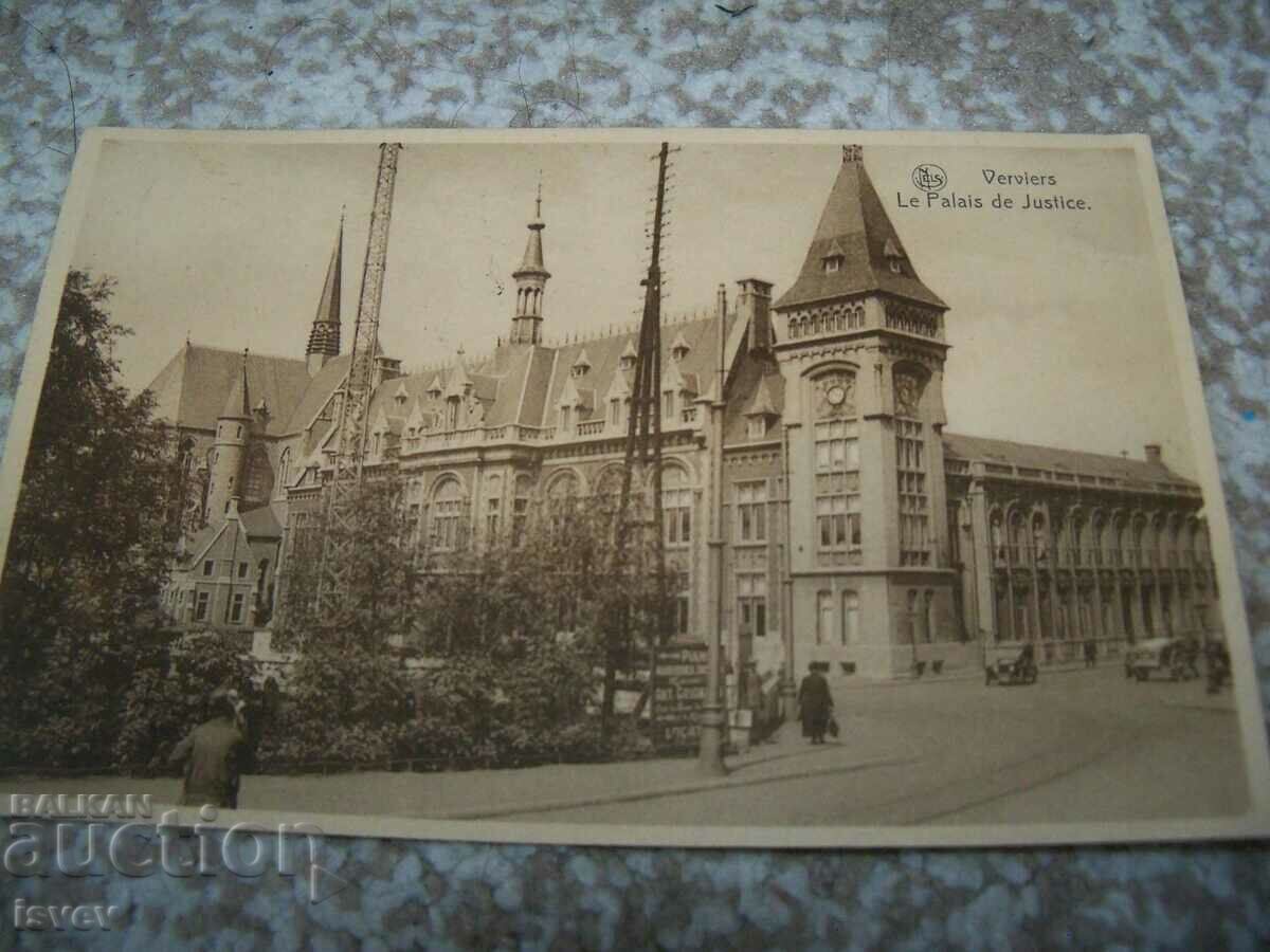 Παράδοση Παλιά καρτ ποστάλ από Verviers, Βέλγιο, Δικαστικό Μέγαρο. Παράδοση Παλιά καρτ ποστάλ από Verviers, Βέλγιο, Δικαστικό Μέγαρο.