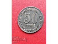 Γερμανία-Θουριγγία-Φρανκενχάουζεν-50 pfennig 1921