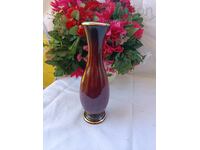 ❗Slim, dark red vase from the 1950s ❗