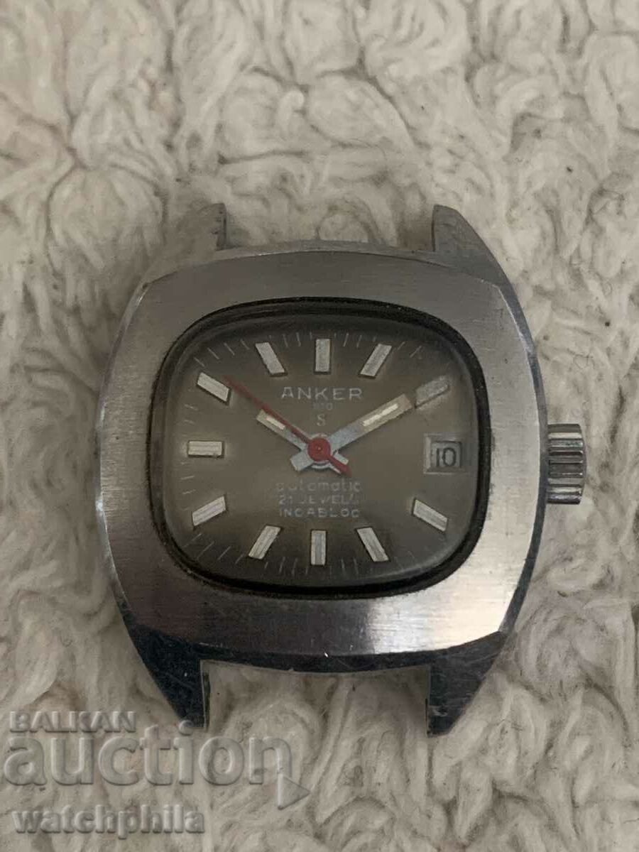 Anker automatic women's watch. Works. rare