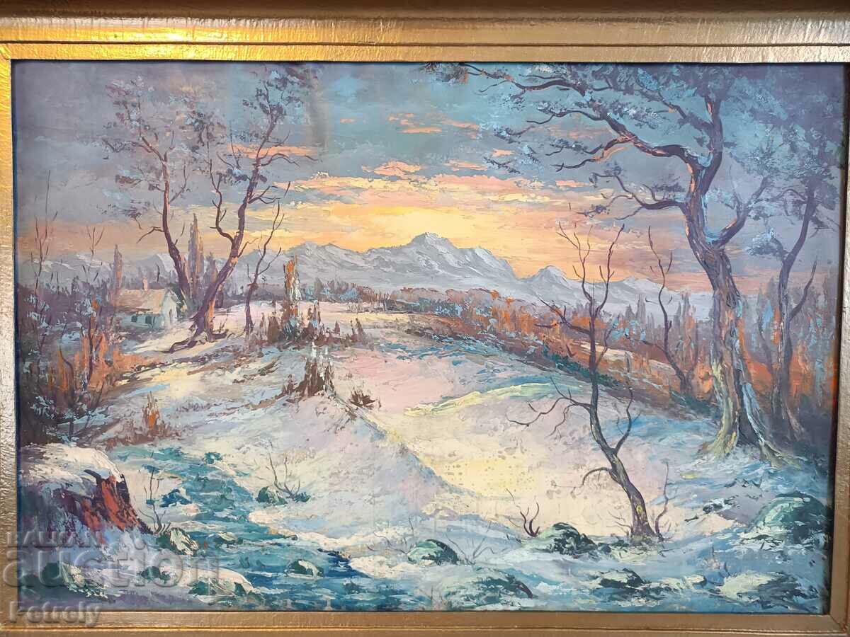Auction Old oil painting Auction Old oil painting