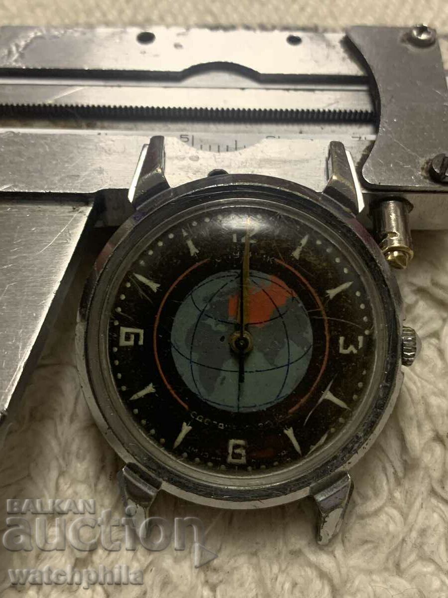 Спутник съветски мъжки часовник. За части