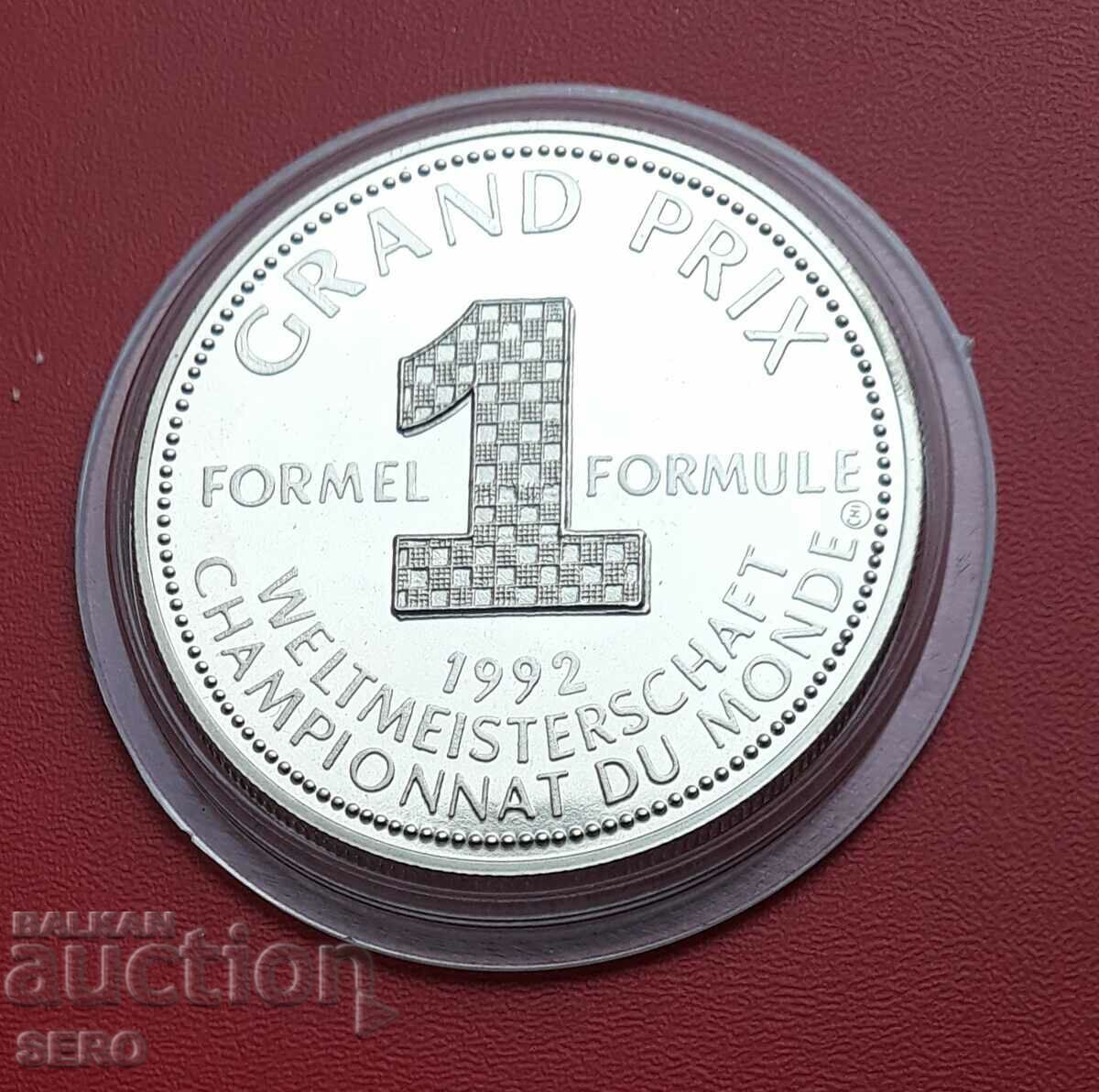 Γερμανία-μετάλλιο-φόρμουλα 1 για το γκραν πρι το 1992
