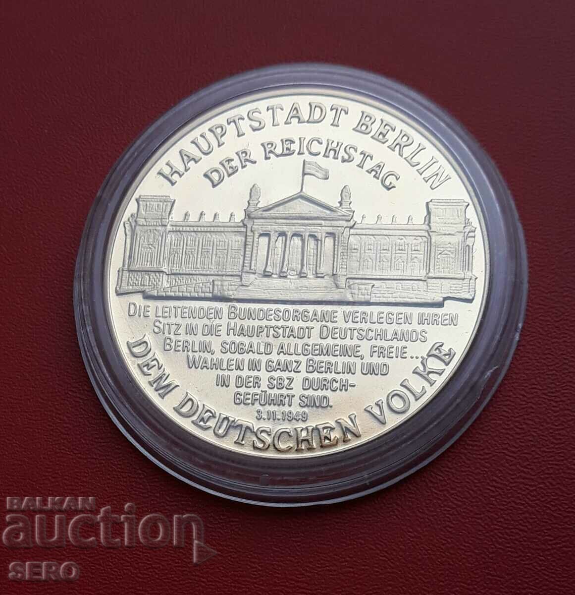 Germany-medal "United Germany"-Berlin-Reichstag