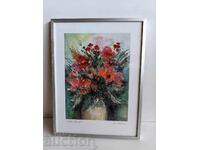 BEAUTIFUL PICTURE REPRODUCTION PRINT FRAME GLASS