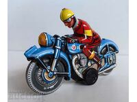 BIKER MOTORCYCLE WEST GERMANY COLLECTIBLE CHILDREN'S TOY