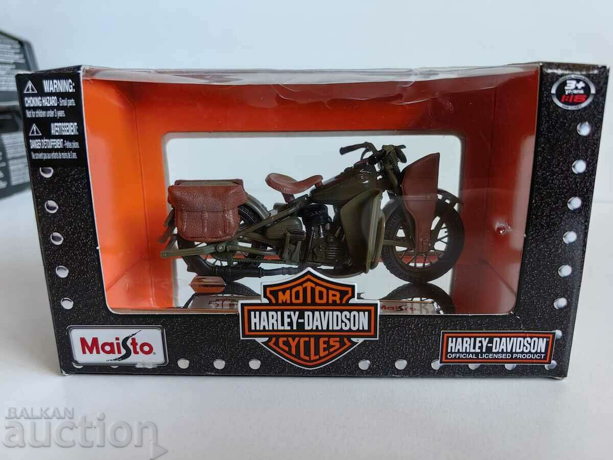 HARLEY- DAVIDSON MAISTO MOTORCYCLE BOX TOY