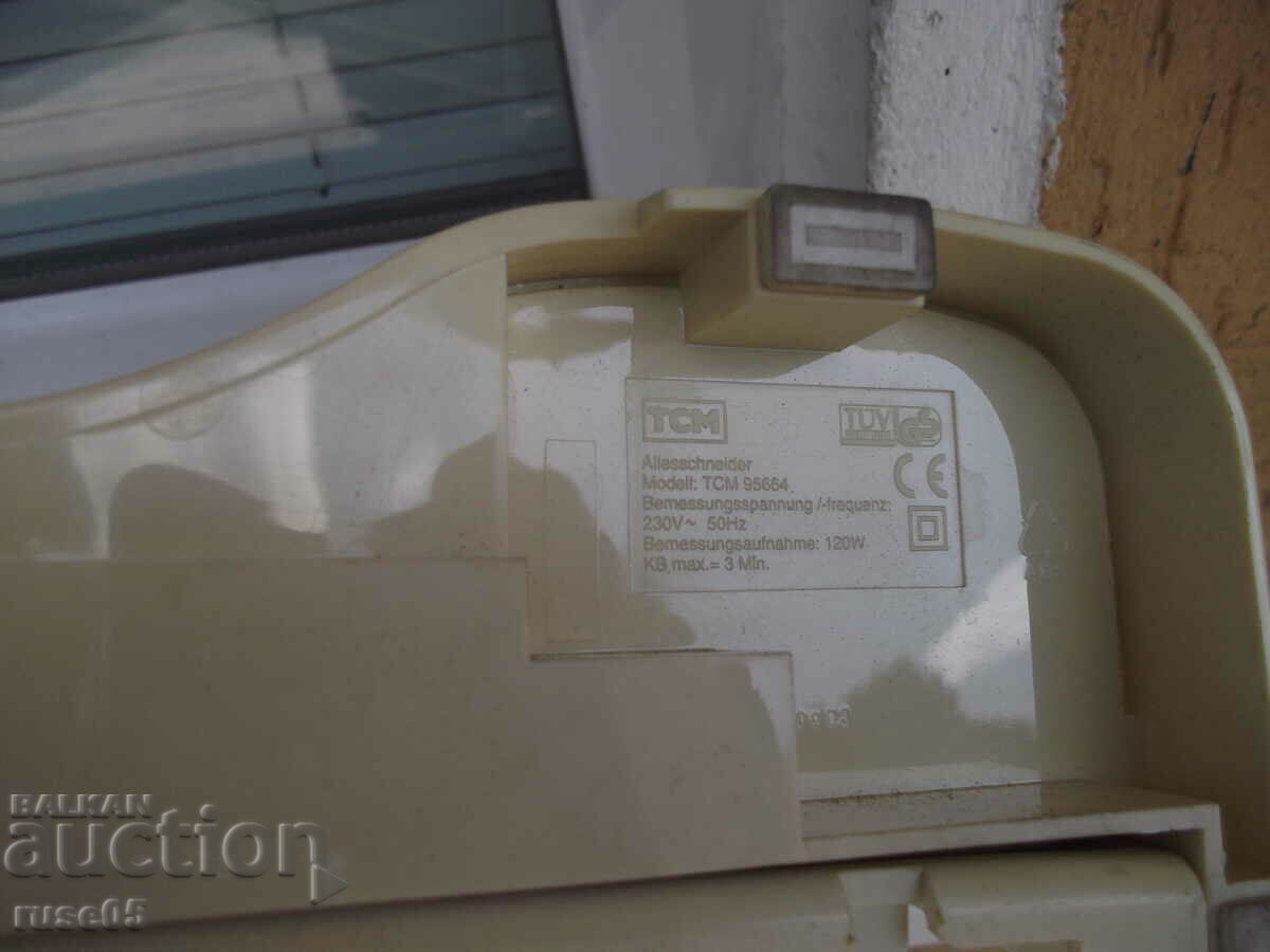 Disc knife "TCM-95664" electrically operated - 6 Disc knife "TCM-95664" electrically operated - 6