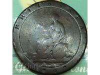 Marea Britanie 1 penny 1797 George IV 26,86g 36mm