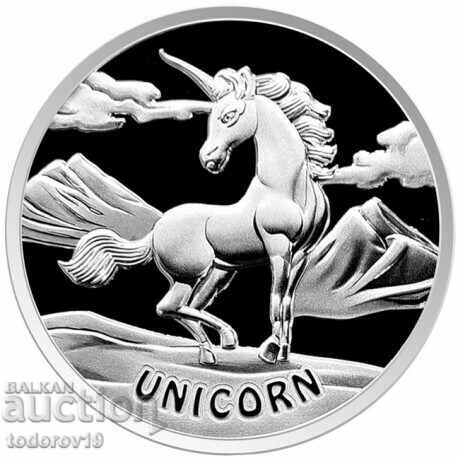 1 oz Argint Unicorn 2023 - pont. Fiji
