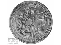 1 oz argint St. George and the Dragon 2022 - ost. Ascensiune