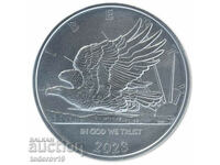 1 ουγκιά Silver Eagle - σχέδιο John Mercanti - Σαμόα
