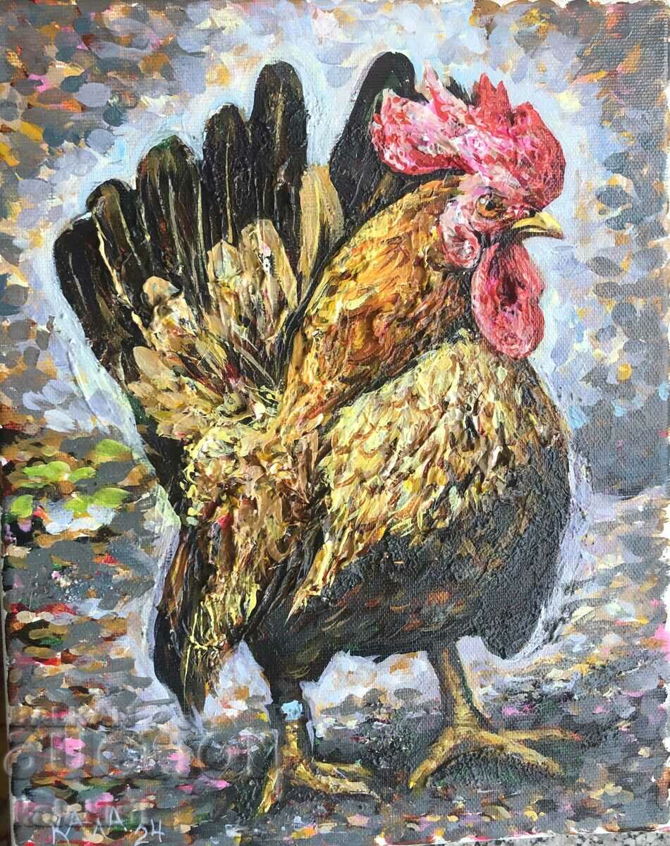 "Male Rooster" with price 300.00 BGN | € 153.39 "Male Rooster" with price 300.00 BGN | € 153.39