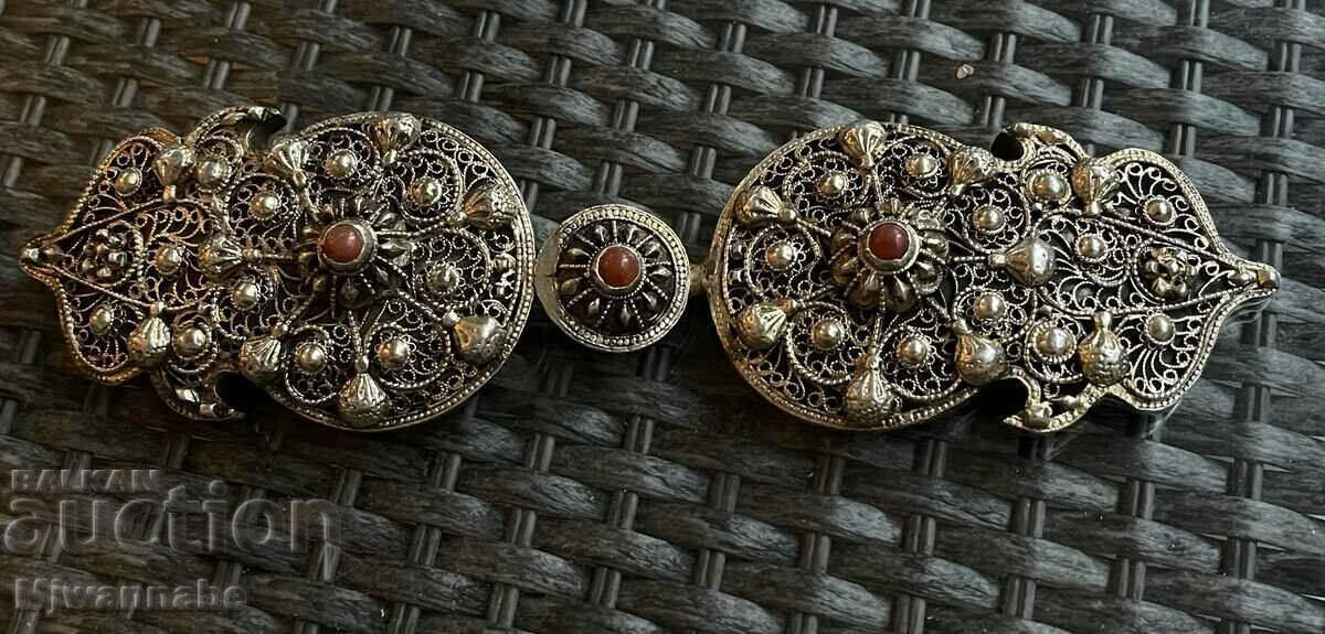 Old pafts, silver with filigree gilt