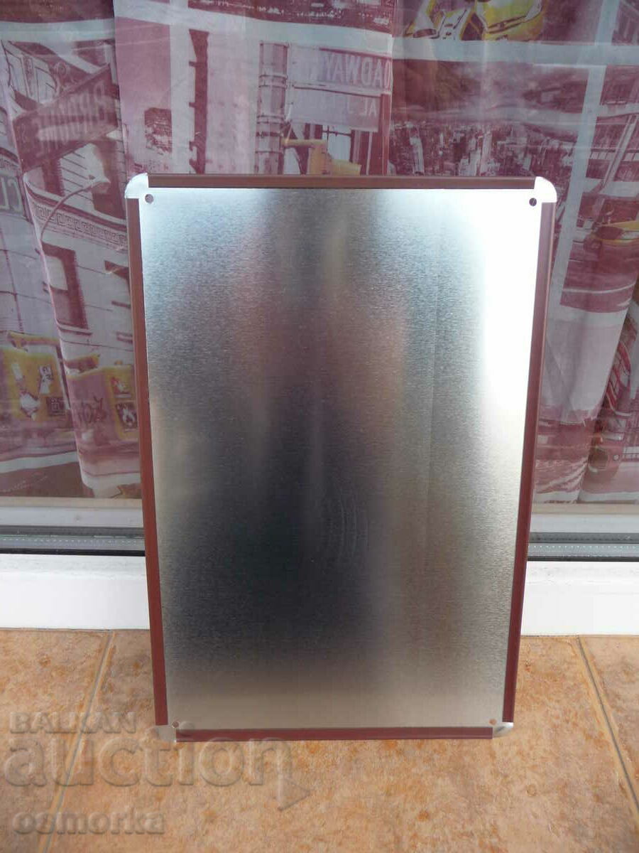 Auction Metal sign Nice beer with good friends at a table with a pint Auction Metal sign Nice beer with good friends at a table with a pint