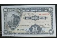 10 шилинга Гибралтар, 10 shilling Gibraltar, 2018 UNC