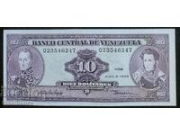 10 боливара Венецуела, Venezuela, Bolivar, UNC, 1995 г.