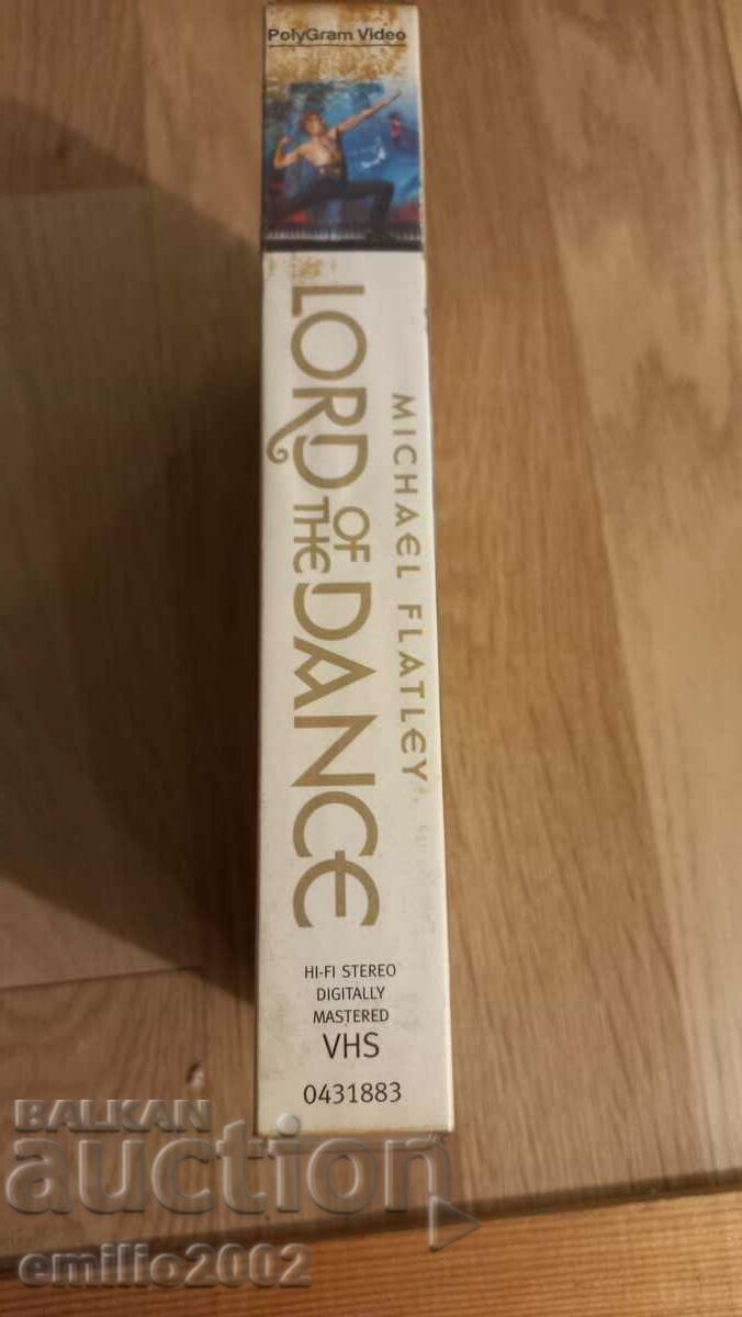 Video cassette Lord of the dance with price € 2.04 | 3.99 BGN