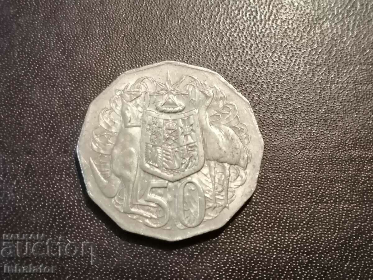 50 цента 1971 год Австралия