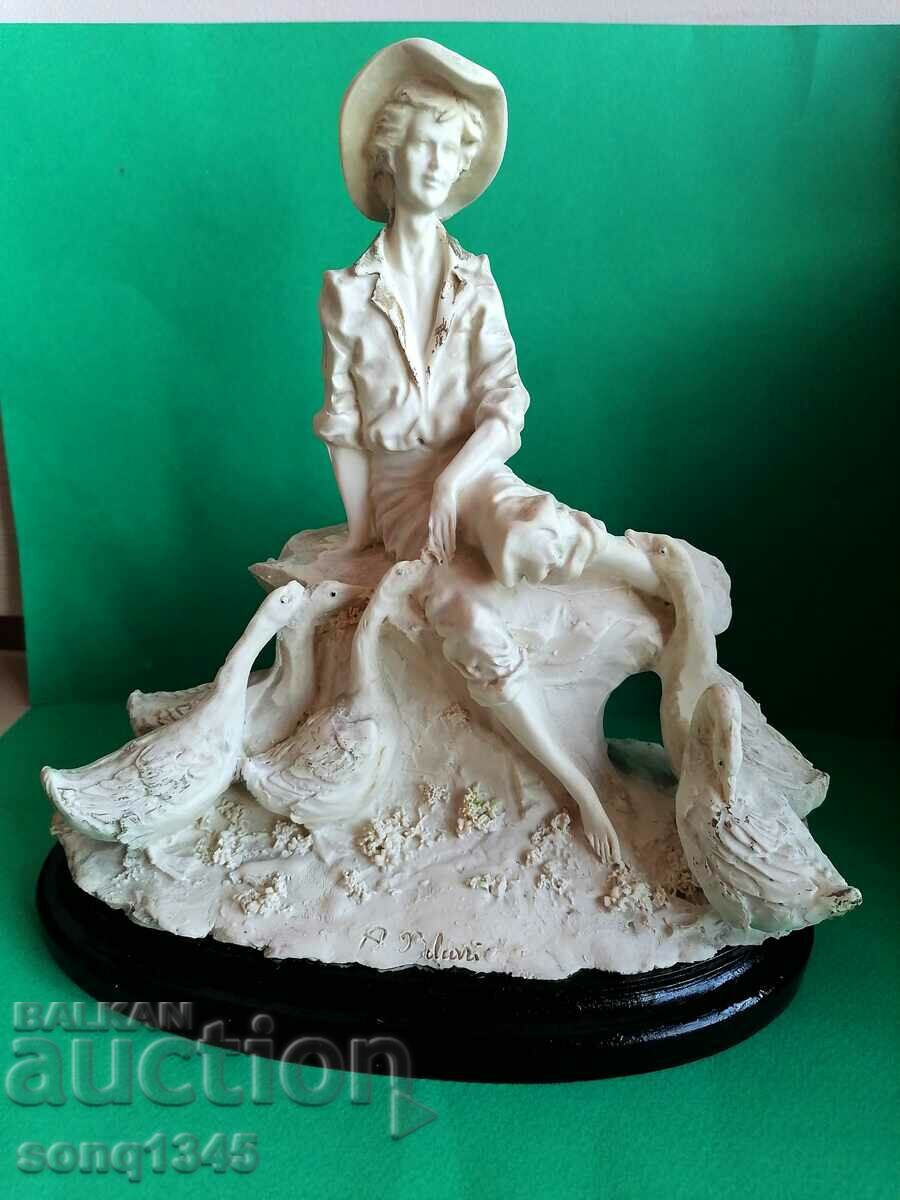 Beautiful Porcelain Figure, Statuette From 0.01 St.