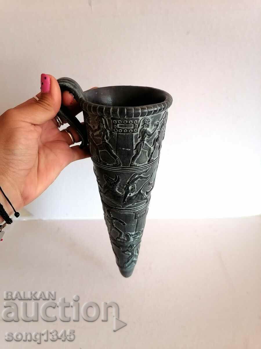 Old Chalice, Cup, Horn ??? From 0.01 St.