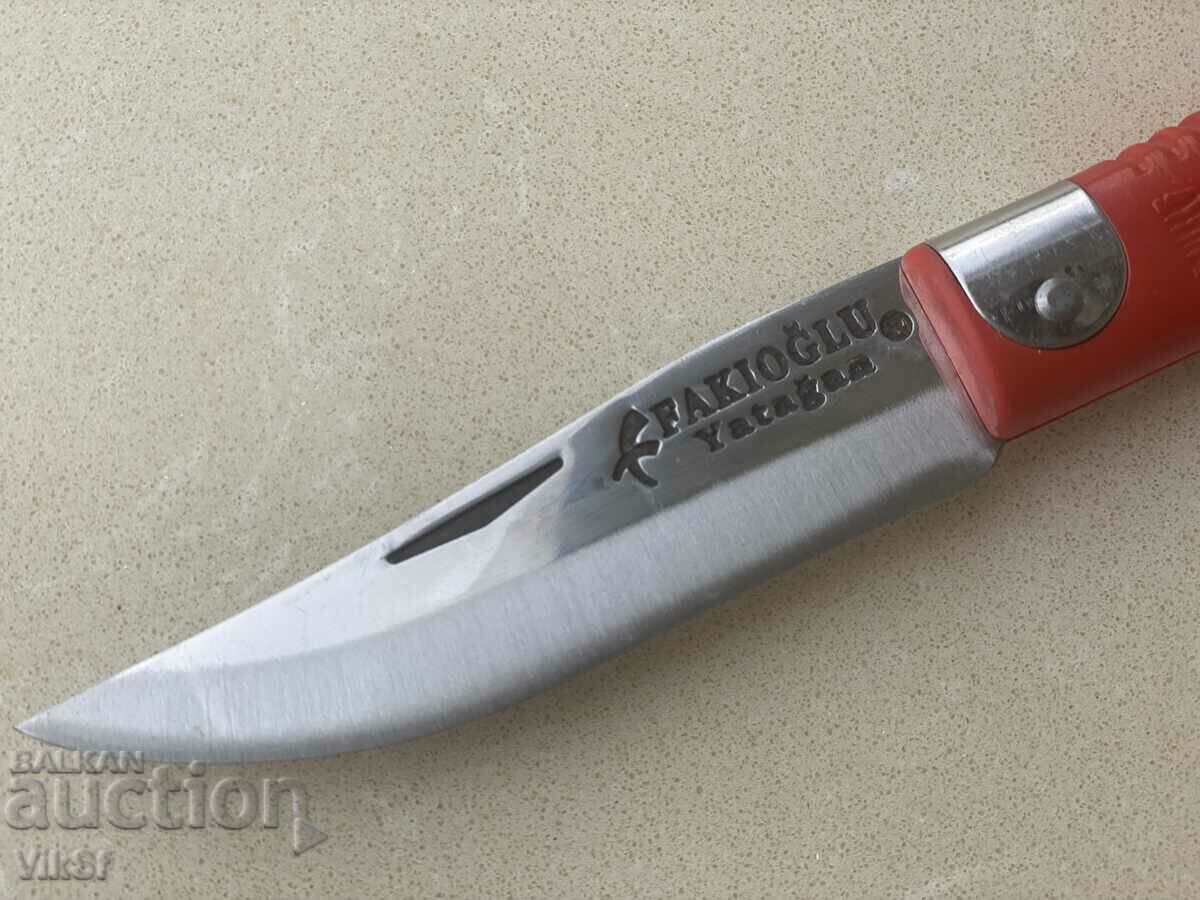 Folding knife Turkey 100x230 - YATAGAN FAKIOGLU with price 16.00 BGN | € 8.18 Folding knife Turkey 100x230 - YATAGAN FAKIOGLU with price 16.00 BGN | € 8.18