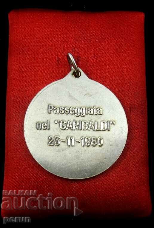 Auction  Italy-Medal-1980-Competition-Garibaldi-Earthquake Salerno