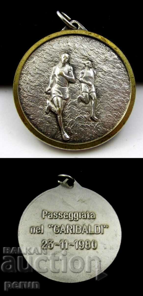 Ιταλία-Μετάλλιο-1980-Διαγωνισμός-Γκαριμπάλντι-Σεισμός Σαλέρνο