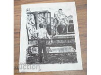 Old Master Drawing lithograph excavator excavators