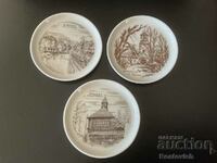 Porcelain plates "Fürstenberg", Germany, W. Germany.