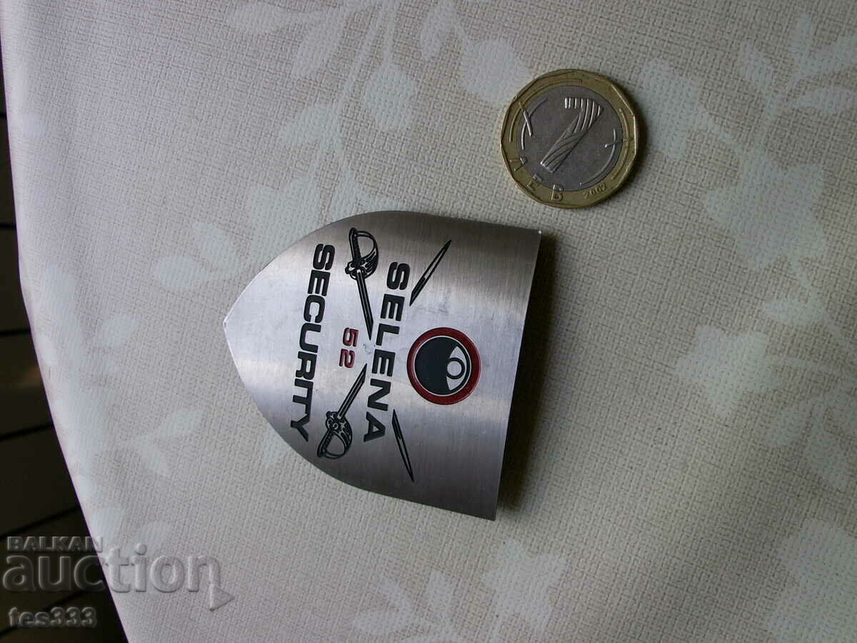 Selena 52 security,значка знак емблема - 5 Selena 52 security,значка знак емблема - 5