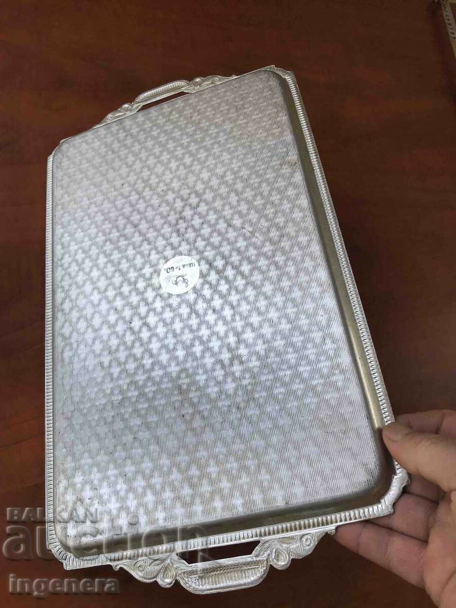 TRAY SERVING BOARD METAL ALUMINUM LABELING - 5 TRAY SERVING BOARD METAL ALUMINUM LABELING - 5