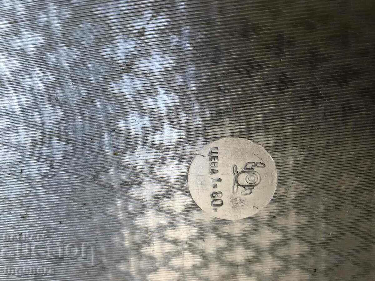 TRAY SERVING BOARD METAL ALUMINUM LABELING - 6 TRAY SERVING BOARD METAL ALUMINUM LABELING - 6