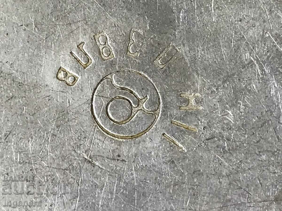 Auction PLATE PLATES ANTIQUE ALUMINUM MARKED 2 PCS. Auction PLATE PLATES ANTIQUE ALUMINUM MARKED 2 PCS.