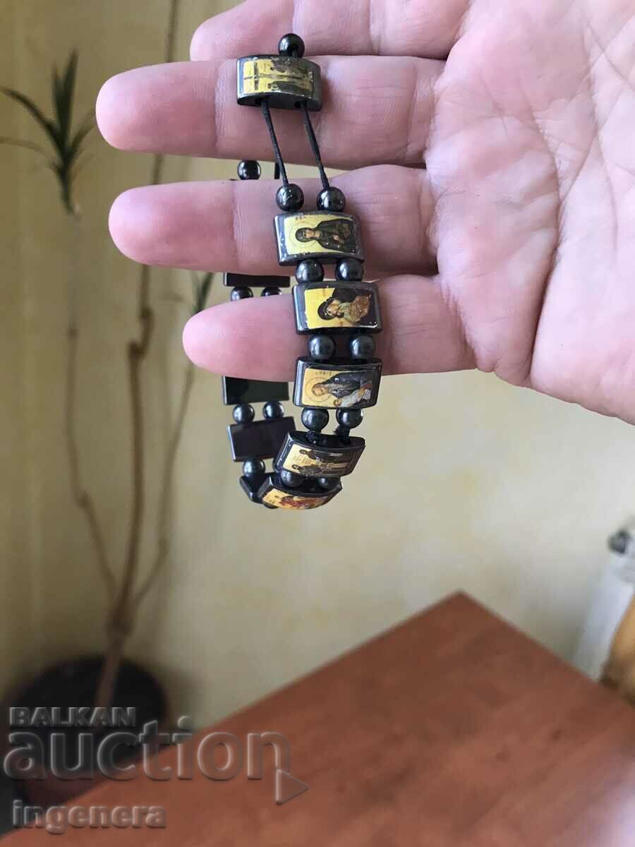 BRATARA CU ORNAMENTE RELIGIOSE cu preț 7.00 BGN | € 3.58