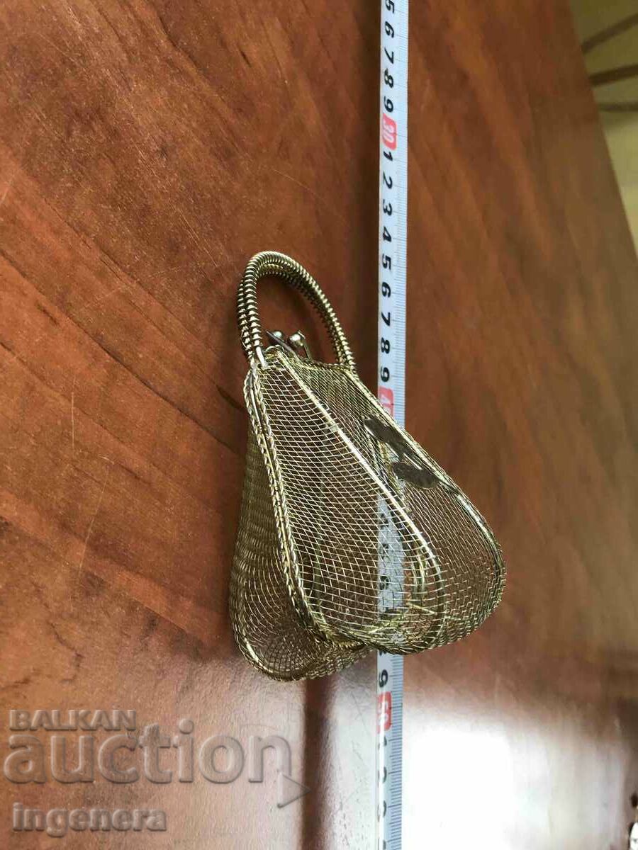 BASKET BOX JEWELRY METAL NETTING OPENLINE BEAUTY - 5