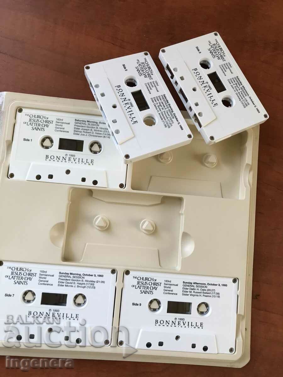 Auction AUDIO CASSETTE CASSETTE ALBUM SET 5 PIECES Auction AUDIO CASSETTE CASSETTE ALBUM SET 5 PIECES