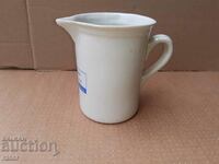 Measuring cup, pharmacy scale 500 ml. Porcelain