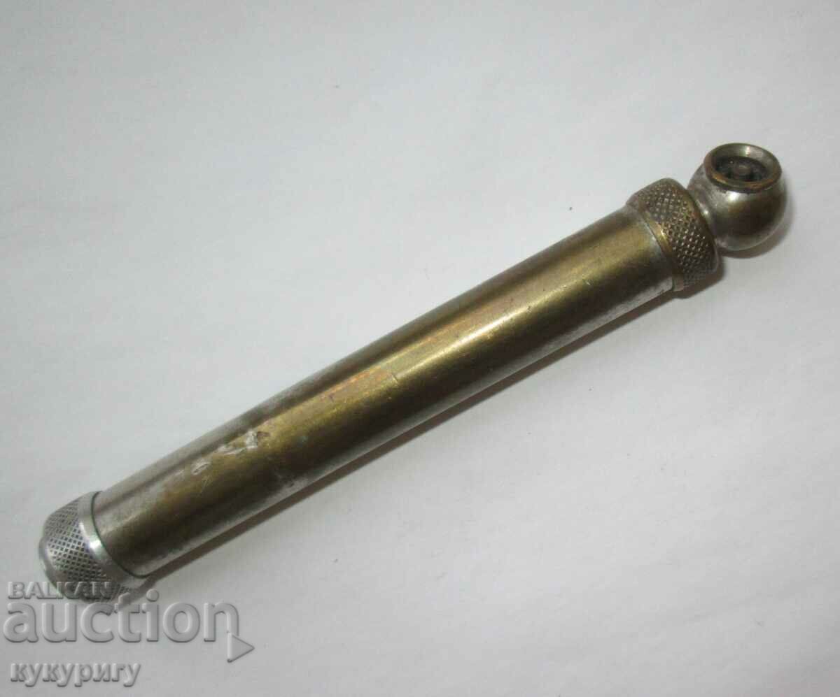 Old WWII German Mechanical Pressure Gauge - 6 Old WWII German Mechanical Pressure Gauge - 6