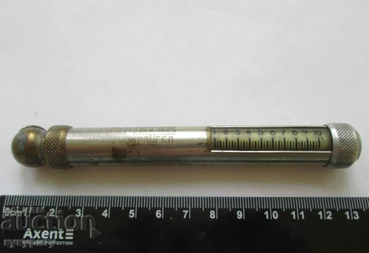 Old WWII German Mechanical Pressure Gauge - 7 Old WWII German Mechanical Pressure Gauge - 7