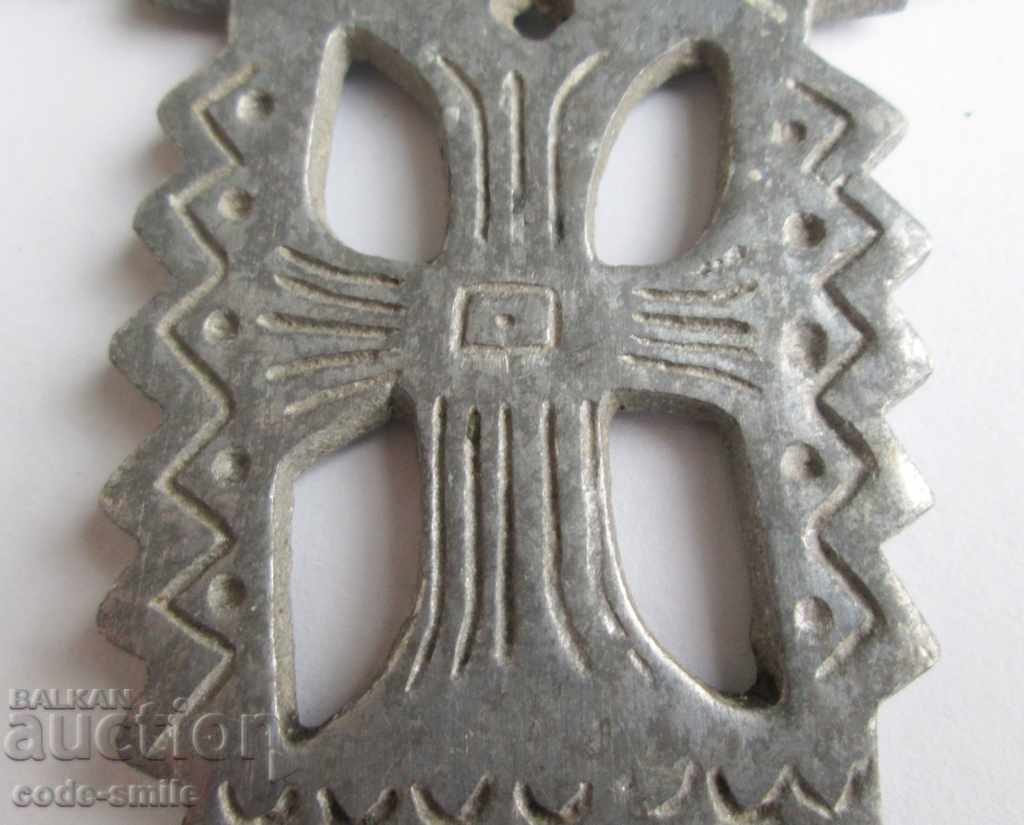 Soldier trench art military art cross PSV relic - 5 Soldier trench art military art cross PSV relic - 5