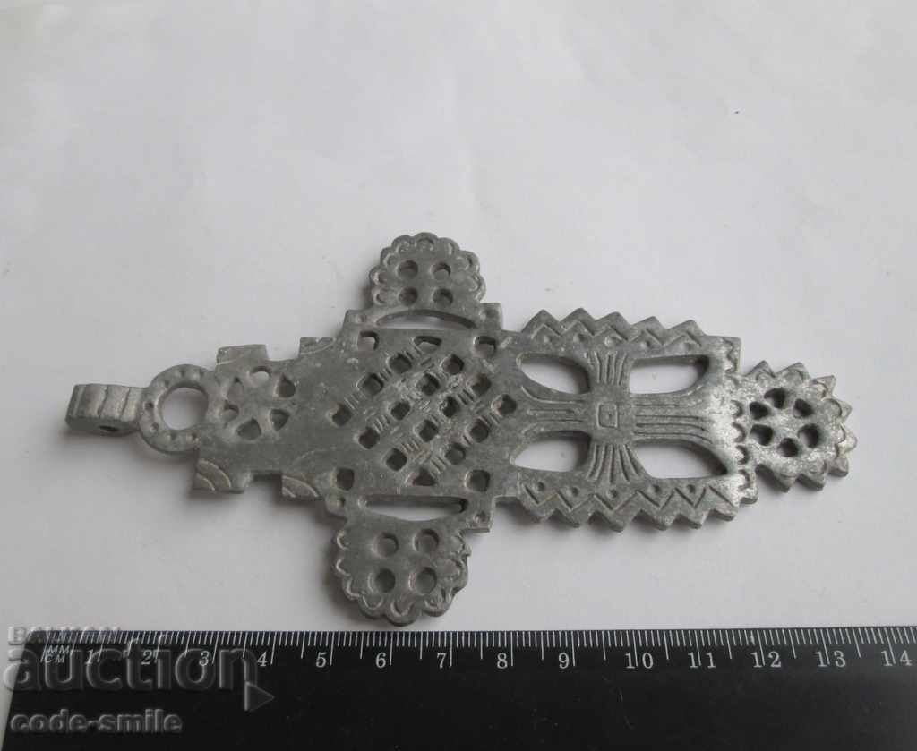 Soldier trench art military art cross PSV relic - 7 Soldier trench art military art cross PSV relic - 7