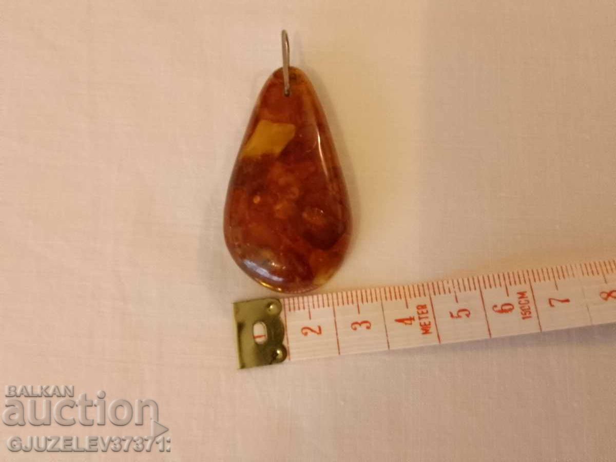 Delivery of Baltic amber pendant Delivery of Baltic amber pendant