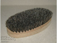 Clothes brush 9/17 cm wooden mixed hair, unused