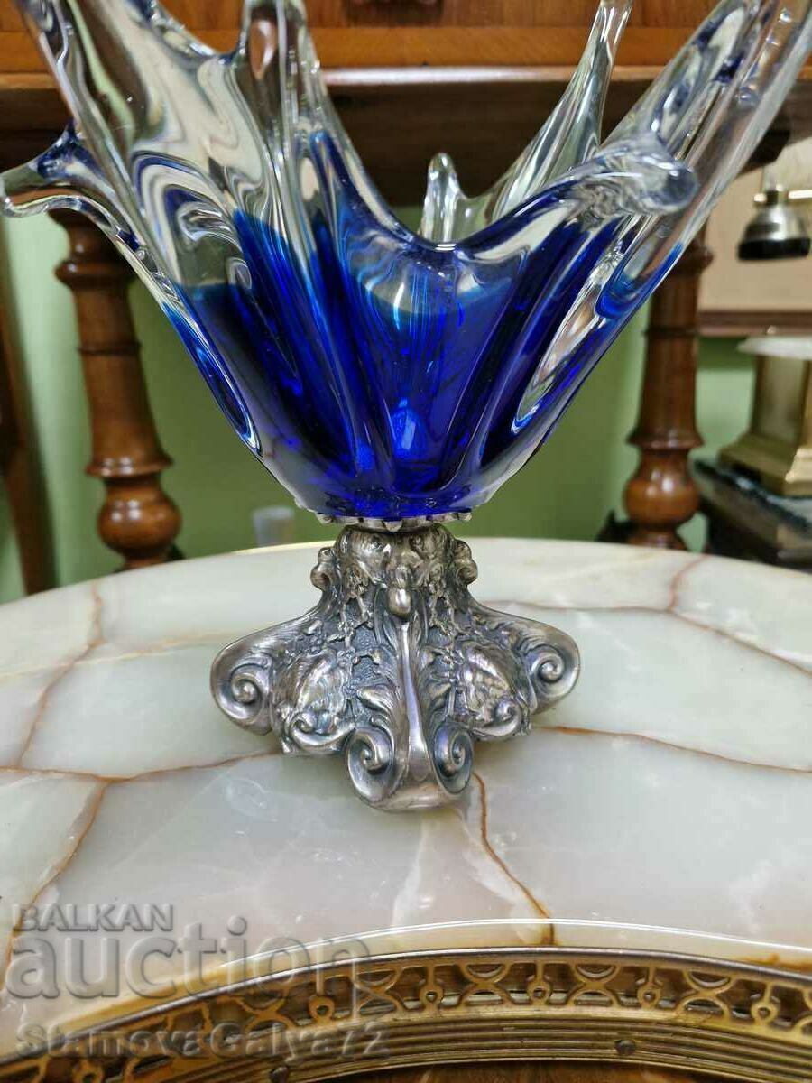 Vas unic pentru bomboniere din cristal antic - 6 Vas unic pentru bomboniere din cristal antic - 6