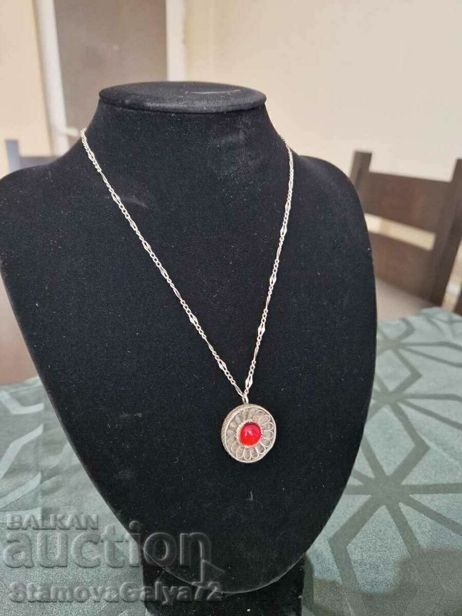 Δημοπρασία Υπέροχο κολιέ αντίκα από φιλιγκράν