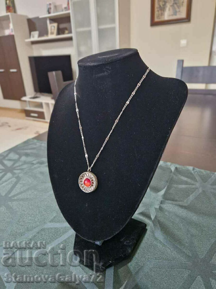 Доставка на Страхотно антикварно колие филигран Доставка на Страхотно антикварно колие филигран