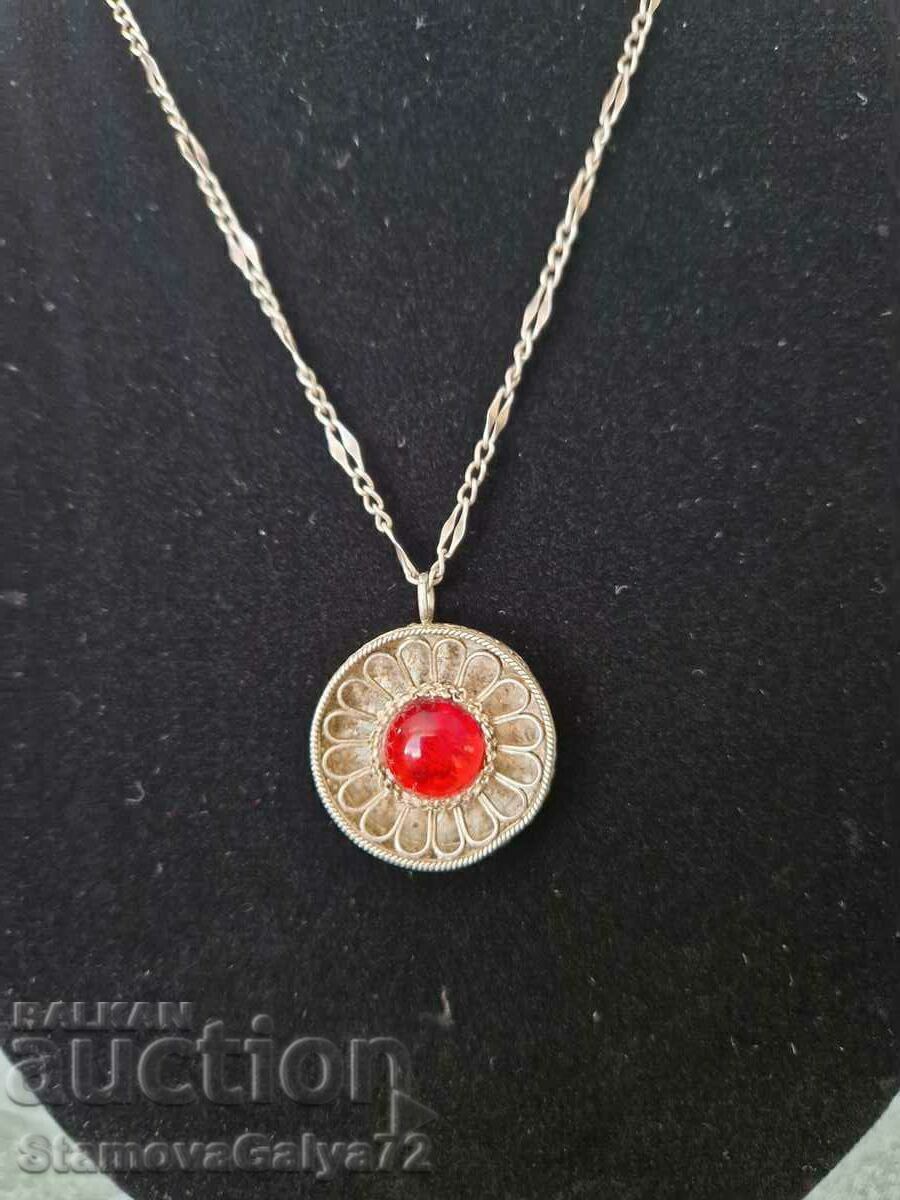 Страхотно антикварно колие филигран - 5 Страхотно антикварно колие филигран - 5